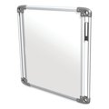 Ghent Nexus Double-Sided Portable Whiteboard Tablet, 27.88x27.88, White Surface, Satin Aluminum Frame NEX101TN